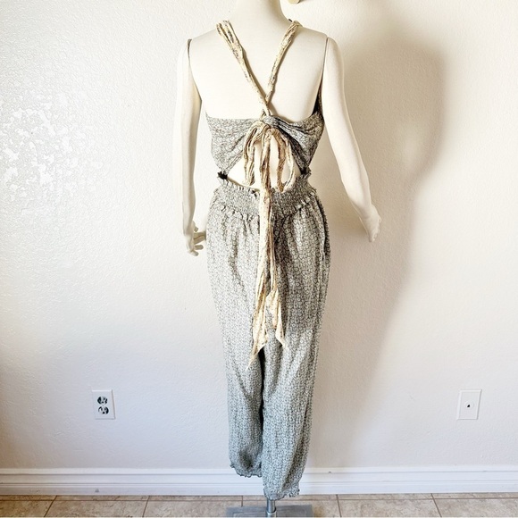 Rebecca Taylor La Vie Pascale Cropped Jumpsuit size M - Picture 13 of 13